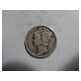 1942 MERCURY DIME 90% SILVER
