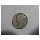 1942 MERCURY DIME 90% SILVER