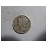 1942 MERCURY DIME 90% SILVER