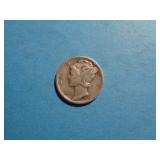 1943-S MERCURY DIME 90% SILVER
