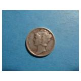 1942 MERCURY DIME 90%SILVER
