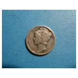 1942 MERCURY DIME 90%SILVER