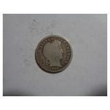 1908-D BARBER DIME 90% SILVER