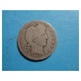 1914 BARBER QUARTER 90% SILVER