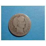 1915 BARBER QUARTER 90% SILVER