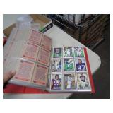 BINDER OF FOOTBALL CARDS