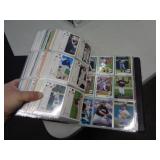 BINDER OF BASEBALL CARDS