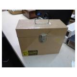 METAL FILE BOX / NO KEY