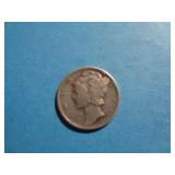 1942 MERCURY DIME 90%SILVER