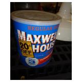 METAL MAXWELLHOUSE CAN