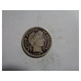 1898 BARBER DIME 90% SILVER
