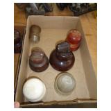 VINTAGE GLASS INSULATORS
