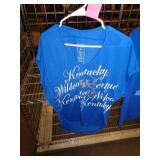 WOMENS U OF K T SHIRT SZ SMALL / BRK