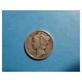 1942 MERCURY DIME 90%SILVER