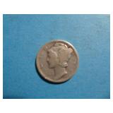 1942 MERCURY DIME 90%SILVER