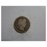 1914-D BARBER DIME 90% SILVER