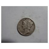 1945 MERCURY DIME 90% SILVER