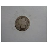 1905 BARBER DIME 90% SILVER