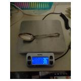 STERLING SILVER SPOON 36 GRAMS
