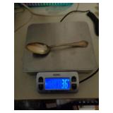STERLING SILVER SPOON 36 GRAMS