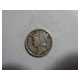 1941 MERCURY DIME 90% SILVER