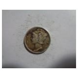 1942-S MERCURY DIME 90% SILVER