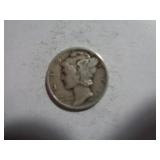 1944-S MERCURY DIME 90% SILVER