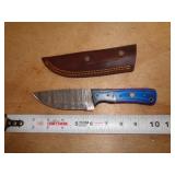 DAMASCUS STYLE HUNTING KNIFE