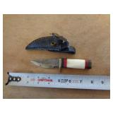 DAMASCUS STYLE HUNTING KNIFE