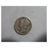 1942 MERCURY DIME 90% SILVER