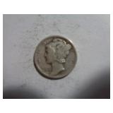 1942 MERCURY DIME 90% SILVER