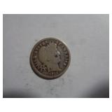 1912 BARBER DIME 90% SILVER