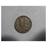 1945 MERCURY DIME 90% SILVER