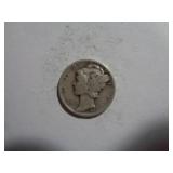 1942 MERCURY DIME 90% SILVER