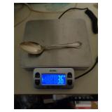 STERLING SILVER SPOON 36 GRAMS