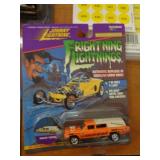 JOHNNY LIGHTNING MIB HAULIN HEARSE 1996