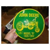 METAL JOHN DEERE SIGN
