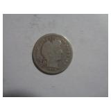 1906-D BARBER DIME 90% SILVER