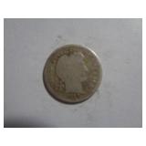 1913 BARBER DIME 90% SILVER