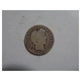 1912-D BARBER DIME 90% SILVER