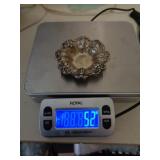 STERLING SILVER SMALL BOWL / ASHTRAY 52 GRAMS