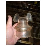 MICKEY MOUSE EARS GLASS INSULATOR