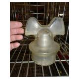 MICKEY MOUSE EARS GLASS INSULATOR
