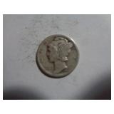 1944-D MERCURY DIME 90% SILVER