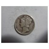 1942 MERCURY DIME 90% SILVER