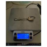 STERLING SILVER SPOON 22 GRAMS