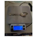 STERLING SILVER SPOON 32 GRAMS