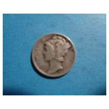 1942 MERCURY DIME 90%SILVER