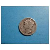 1942 MERCURY DIME 90%SILVER