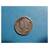 1942 MERCURY DIME 90%SILVER